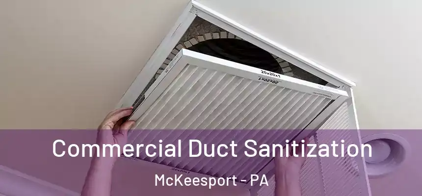 Commercial Duct Sanitization McKeesport - PA